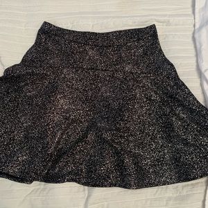 Sparkle skater skirt